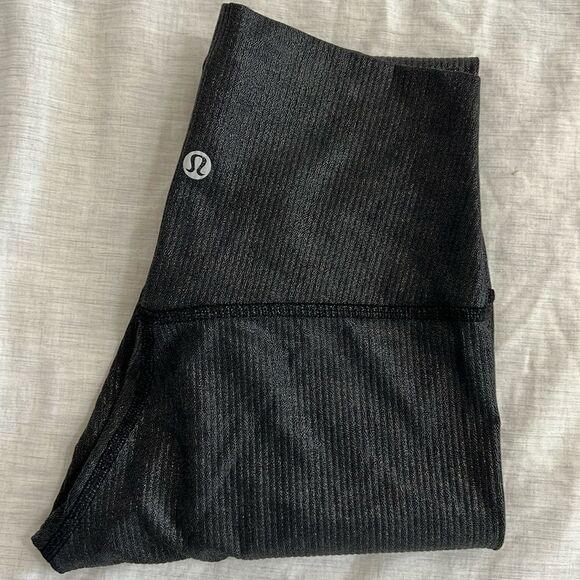 Lululemon Align Ribbed High-Rise Legging 28" Shine Sz 4 2024 Style - Picture 11 of 12